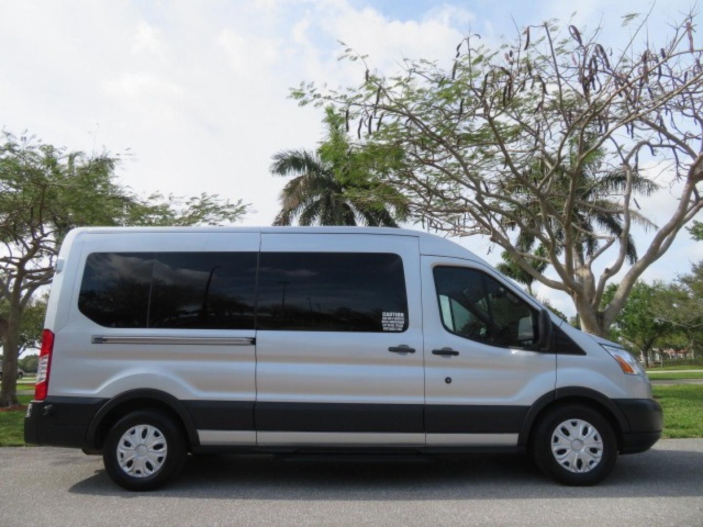 2015 Silver /Gray Ford Transit (1FBZX2CG0FK) , located at 4301 Oak Circle #19, Boca Raton, FL, 33431, (954) 561-2499, 26.388861, -80.084038 - Photo#3